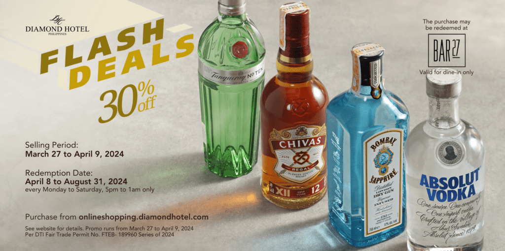 Flash Deals on Bottles of Spirits