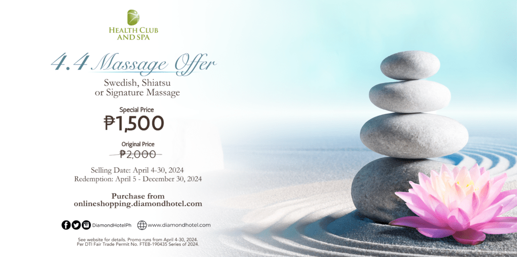 4.4 Offer on Massage Treatments
