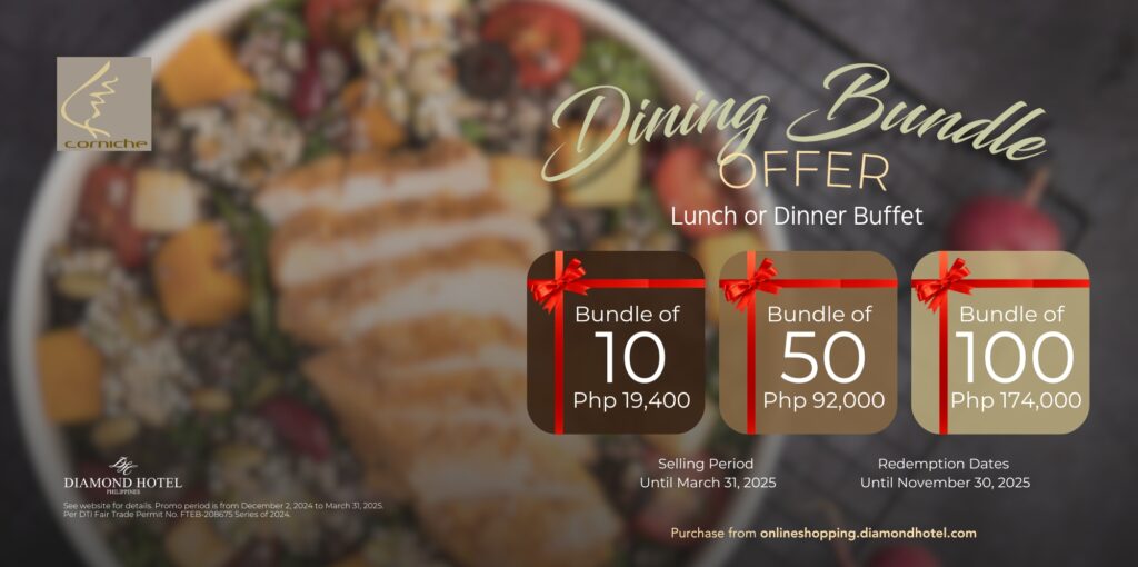 Corniche Dining Bundle Offer