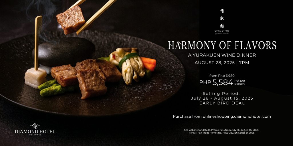 Harmony of Flavors: A Yurakuen Wine Dinner Early Bird Deal