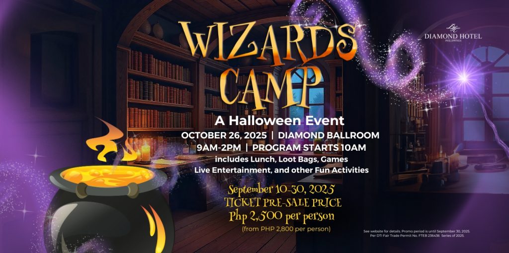 Wizards Camp Halloween Event Ticket Pre-Sale
