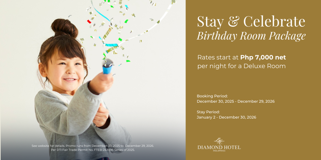 Stay & Celebrate Birthday Room Package