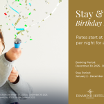 Stay & Celebrate Birthday Room Package